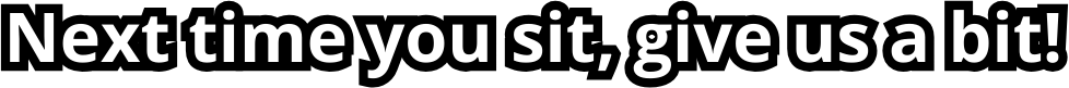Next Time You Sit